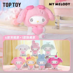 TOPTOY Sanrio My Melody 50th Anniversary Milk Candy Series Plush Blind Box Gift 07FC0E-D4 - KOEEK