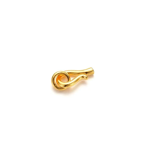 Sterling Silver Hook and Eye Clasp Connector for Pearl Bracelet Necklace A5261 07FC0E-D4 - KOEEK