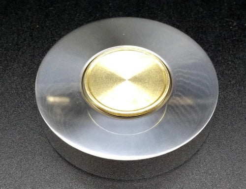 Radiation Three Leaf Fidget Spinner Adult Metal Fidget EDC Toy ADHD Hand Spinner 07FC0E-D4 - KOEEK