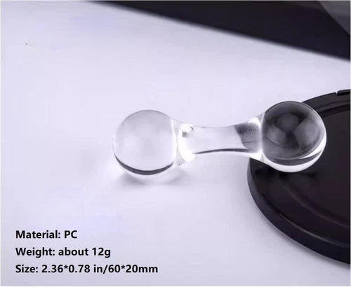 Titaniun Zirconium Knuckle Fidget Toy Finger Knucklebone Skill Toy Begleri EDC 07FC0E-D4 - KOEEK