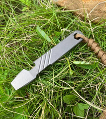 Outdoor Titanium Alloy Multi Tools Pry Bar Crowbar Bottle Opener Wrench EDC 07FC0E-D4 - KOEEK