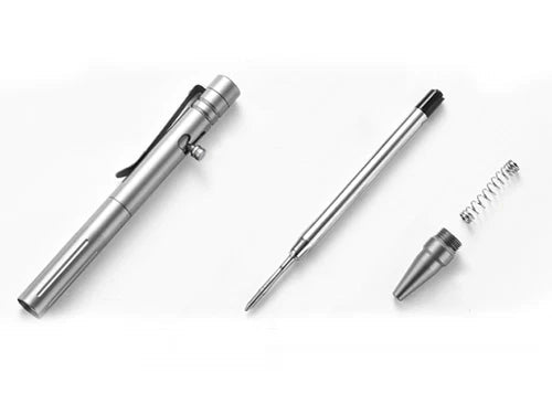 Titanium Alloy Practical Ball Pen Pocket Signature Tactical EDC Multi-Tools Pen 07FC0E-D4 - KOEEK
