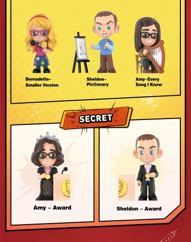 OFFICIAL The Big Bang Theory Series Confirmed Blind Box Figure Art Toy Hot Gifts 07FC0E-D4 - KOEEK
