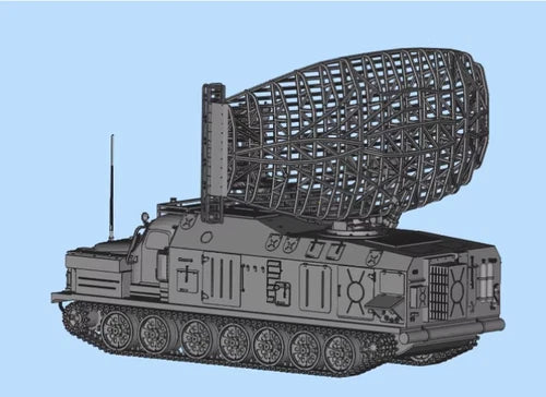 3d Printed 1/72 P-40 long-track S-band Search Radar Vehicle Unpainted Kit 07FC0E-D4 - KOEEK