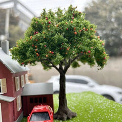 Miniature Fruit Tree Model Wire Trunk Landscape Diorama Scenery Craft Material 07FC0E-D4 - KOEEK