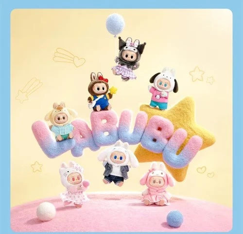 POP MART THE MONSTERS × Sanrio Characters Series Vinyl Plush Pendant Blind Box POP_MART - KOEEK