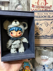 Authentic POP MART Hirono Freedom Island Plush Doll Pendant Toy 18cm Gift 07FC0E-D4 - KOEEK