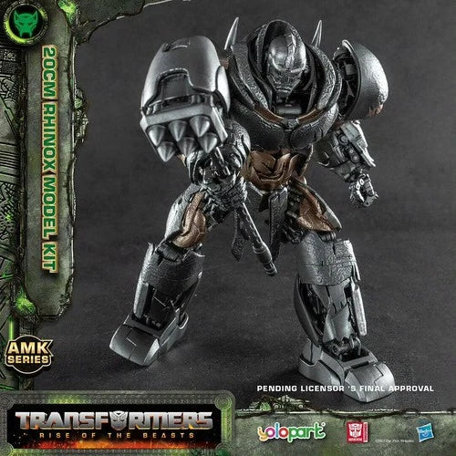 Yolopark AMK Series Model Kit Transformers Rise of the Beasts Rhinox in stock YOLOPARK - KOEEK