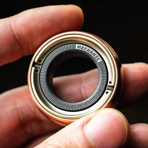 Fidget Spinner LAUTIE Mechanic Ring Fingertip Ratchet Mechanical Fidget EDC Toys 07FC0E-D4 - KOEEK