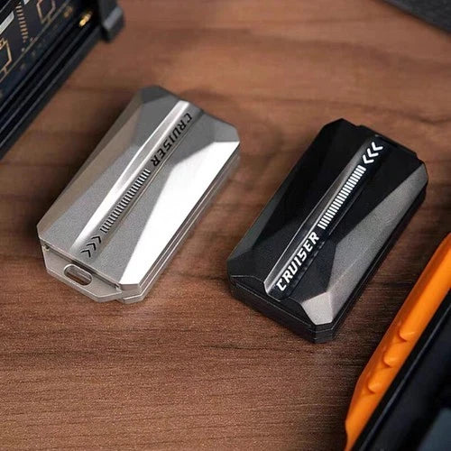 Hot Mechanical Card-pushing Magnetic Slider Stainless Steel Fidget Men EDC Gift 07FC0E-D4 - KOEEK