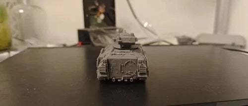 3D Printing Model 1/72 American M2 Fire Support Vehicle Tank Model Unpainted- 07FC0E-D4 - KOEEK
