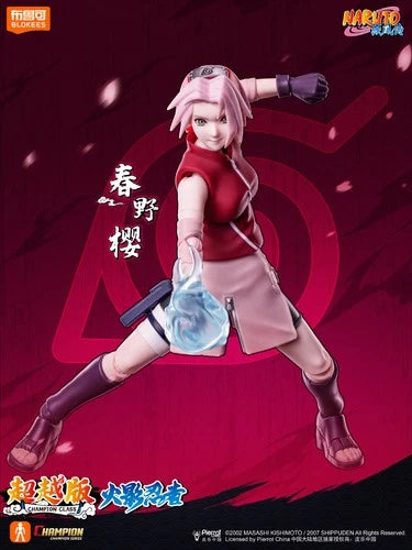Blokees Naruto Haruno Sakura Champion Class version Model Kits Assembly Figure BLOKEES - KOEEK