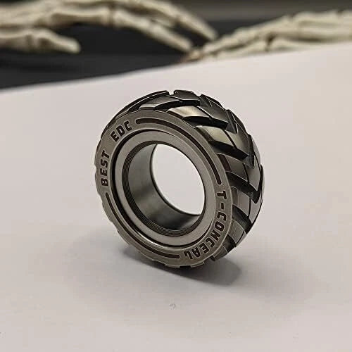 Fidget Spinner Mechanic Ring Metal EDC Slider Stress Relief Adults Toys 07FC0E-D4 - KOEEK