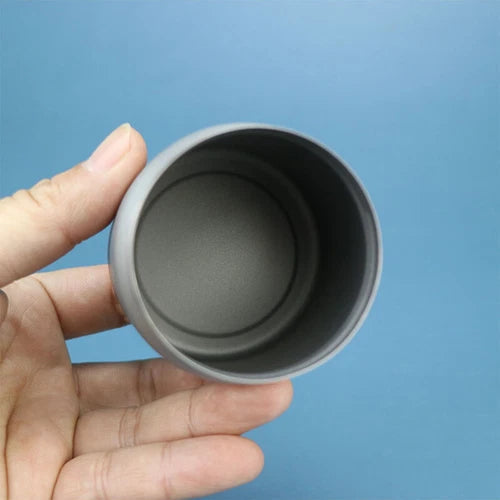 EDC Solid Titanium Alloy Outdoor Camping Dust-proof Jewelry Storage Tea Pill Box 07FC0E-D4 - KOEEK