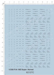 1/350 F/A-18E Super Hornet Carrier-based Fighter Marking Model Water Slide Decal 07FC0E-D4 - KOEEK