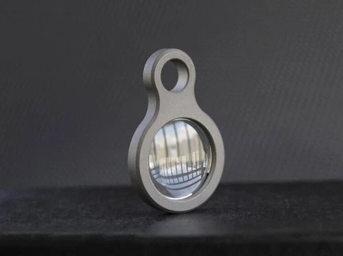 Hot Outdoor Survival Portable Titanium Alloy Glass Magnifying Glass EDC Tool 07FC0E-D4 - KOEEK