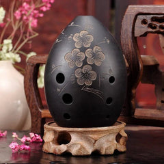 8 Holes Ocarina Clay Xun Musical Instrument for Children Beginner Gift 07FC0E-D4 - KOEEK