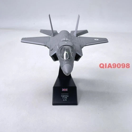 1/72 Scale UK Royal Air Force F-35B Stealth Aircraft  Metal + Plastic Model 07FC0E-D4 - KOEEK
