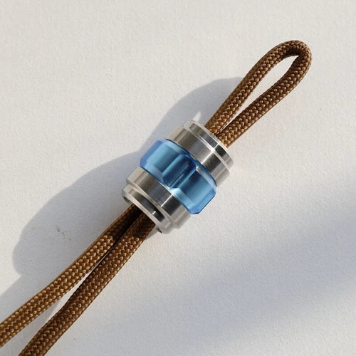 EDC Titanium Resin Knife Lanyard Bead Paracord Necklace Pendant Bracelet Making 07FC0E-D4 - KOEEK