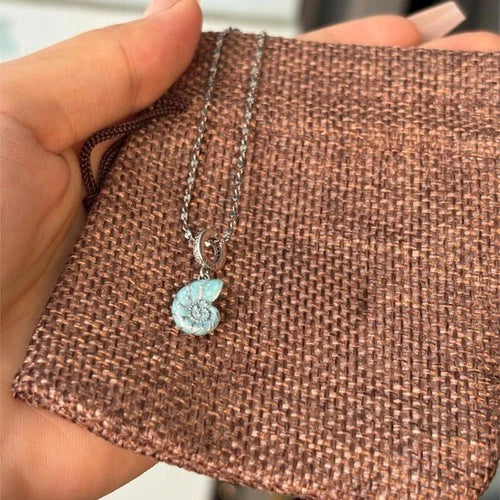 Chinese Style Shell Pendant Necklace Women Summer Jewelry Gift Jewelry For Women 07FC0E-D4 - KOEEK