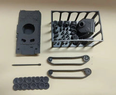 3D printed 1/72 Panther Ausf.D tank unpainted model kit- 07FC0E-D4 - KOEEK