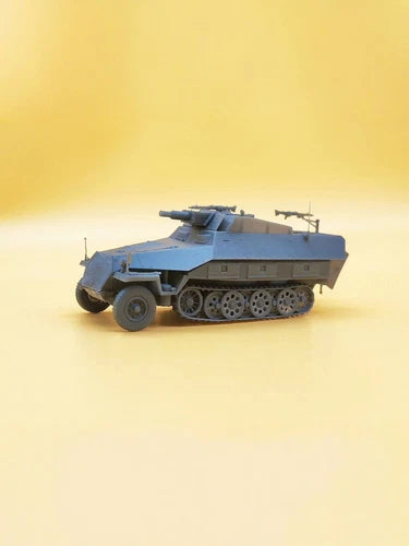 3D Printing 1/72German sd.kfz.251 semi-tracked armored vehicle Model Unpainted 07FC0E-D4 - KOEEK