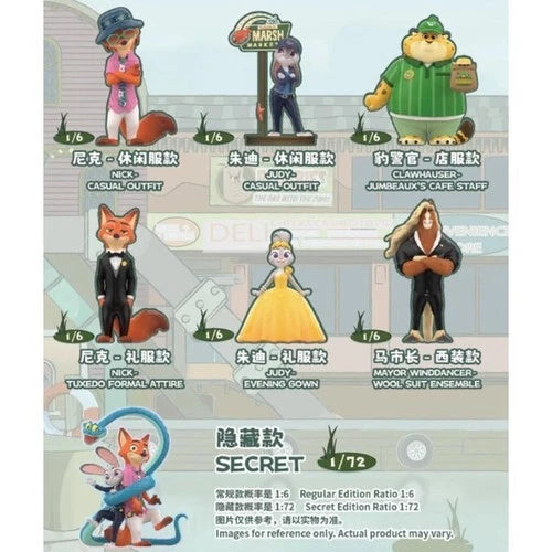 TOPTOY Disney Zootopia 2  Journey Series Figure Toy Gift Blind Box TOPTOY - KOEEK
