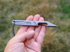 CNC TC4 Pry Bar Crowbar EDC Bottle Opener Cutter Pocket Outdoor Multi Tools 07FC0E-D4 - KOEEK