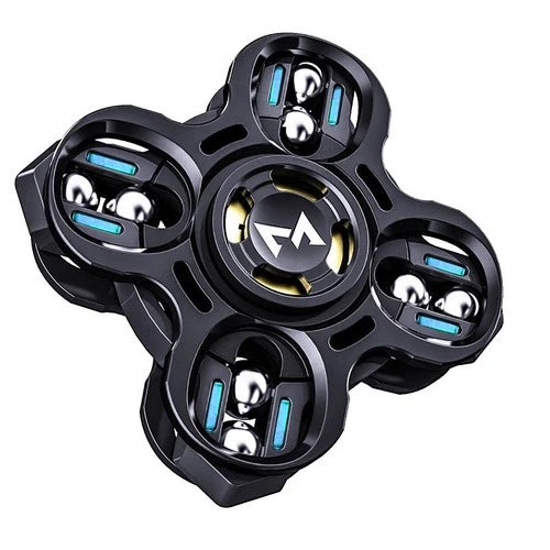 Stylish Rotating Linkage EDC Hand Spinner Alloy Fidget Spinner Office Gadgets 07FC0E-D4 - KOEEK