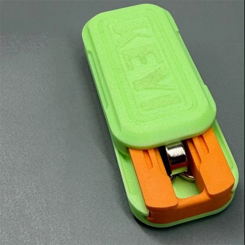 Novel Vibrating EDC Fidget Slider Stylish Plastic Mechanical Push Fidget Toy 07FC0E-D4 - KOEEK