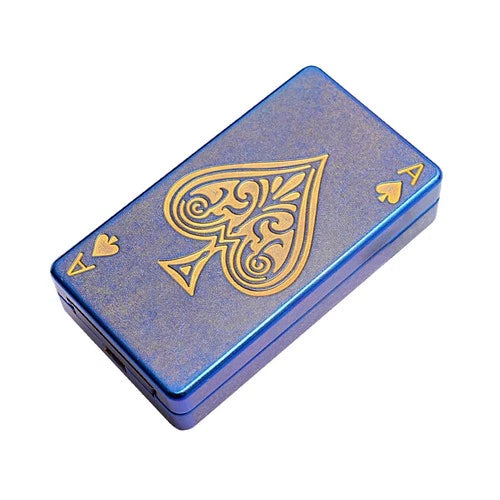 Titanium Alloy Fidget Toy EDC Push Card Slider Toy Stress Relief Gadget 07FC0E-D4 - KOEEK