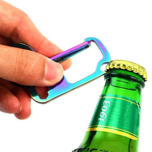 Outdoor EDC Multi Tools Waist Hanging Carabiner Creative Portable Keychain 07FC0E-D4 - KOEEK