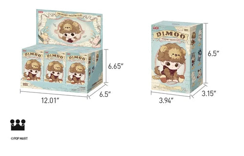 Dimoo Secret Theater Club Confirmed Blind Box Plush Keychain Authentic Gift 07FC0E-D4 - KOEEK