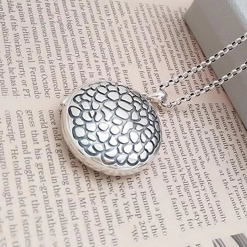 French Handmade Photo Box Pendant Openable Necklace 07FC0E-D4 - KOEEK