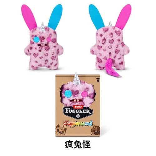 In Stock Official Fuggler Fugglercorns Unicorn Ugly Cute Plush Toy Doll 07FC0E-D4 - KOEEK