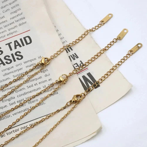 Gold Plated Stainless Steel Constellation Horoscope Zodiac Sign Pendant Necklace 07FC0E-D4 - KOEEK