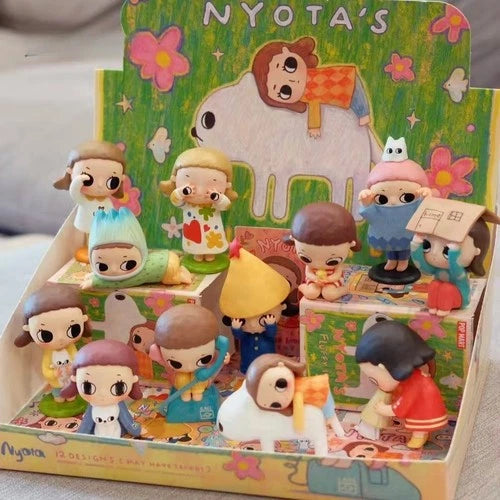 Authentic Nyota's Fluffy Life Series Confirmed Figure Blind Box Figure Doll Toys 07FC0E-D4 - KOEEK