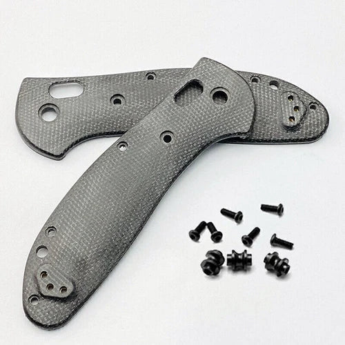 1Pair Micarta Handle Patches Grips Scales for Benchmade Griptilian 551 knives 07FC0E-D4 - KOEEK