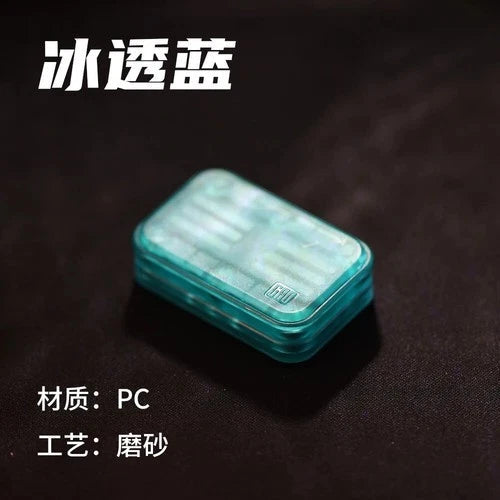 EDC PEI PC Push Slider Mechanical Intensive EDC Decompression Toys Tools 07FC0E-D4 - KOEEK