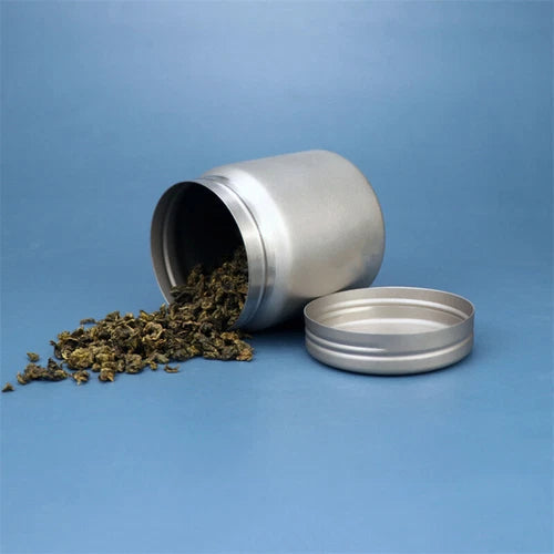 EDC Solid Titanium Alloy Outdoor Camping Dust-proof Jewelry Storage Tea Pill Box 07FC0E-D4 - KOEEK