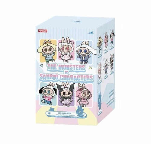 POP MART THE MONSTERS × Sanrio Characters Series Vinyl Plush Pendant Blind Box POP_MART - KOEEK