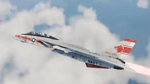 1/144 F-14 VF-1 Wolf Pack VF-111 SUNDOWNER VF-41 Black Aces Markings Water Decal 07FC0E-D4 - KOEEK