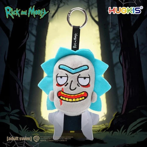 HUGKIS Rick and Morty Evil Series Plush Keychain Doll Toy 07FC0E-D4 - KOEEK