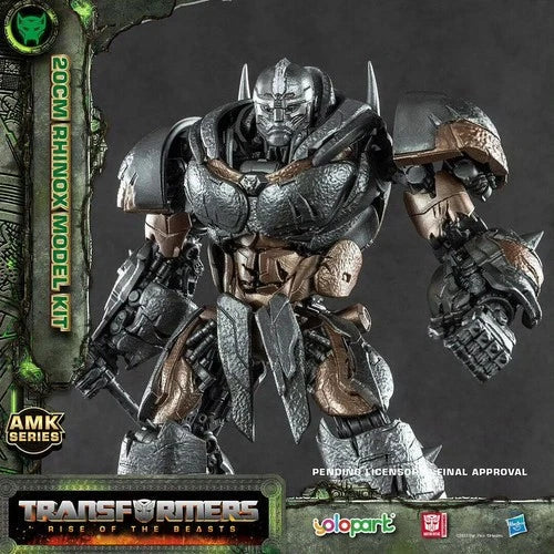 Yolopark AMK Series Model Kit Transformers Rise of the Beasts Rhinox in stock YOLOPARK - KOEEK