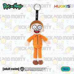 ！ HUGKIS Rick and Morty Prison Outfit Plush Keychain Morty Bag Charm Gift HUGKIS - KOEEK