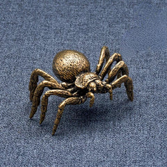 Animal Figurines Brass Spider Figurine Statue House Office Table Decoration Toys 07FC0E-D4 - KOEEK