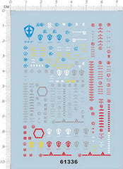 Detail Up 1/100 MG Age-1 Normal red GDM Model Kit Markings Water Slide Decal 07FC0E-D4 - KOEEK