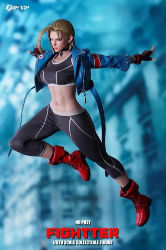 PLAY TOY P027 1/6 The Fighter 6 Girl Cammy Female Action Figure Model In Stock PLAY_TOY - KOEEK
