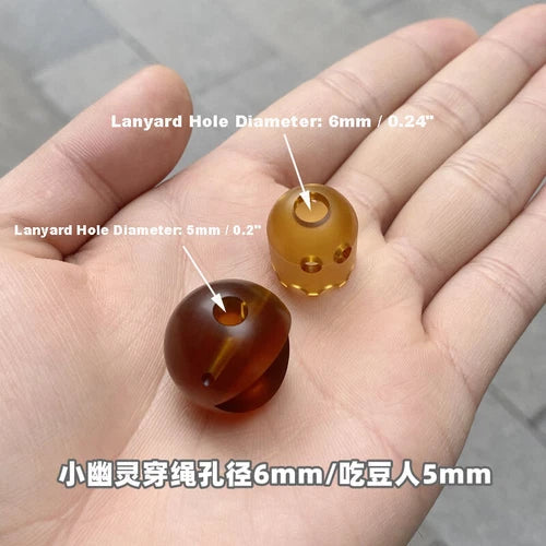 EDC Ultem PEI Parachute Cord Knife Bead Keychain Pendant Lanyard DIY Tool 07FC0E-D4 - KOEEK