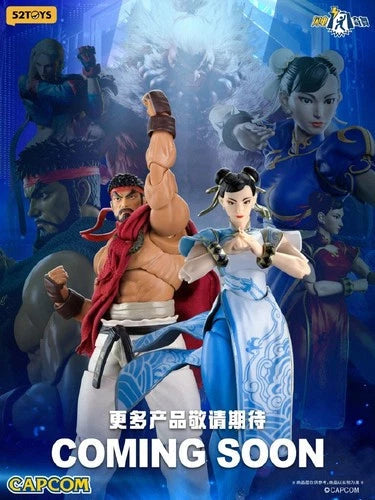 IN STOCK 52Toys 1/12 Street Fighter 6 Chun Li Ryu Action Figure Model Toys 07FC0E-D4 - KOEEK
